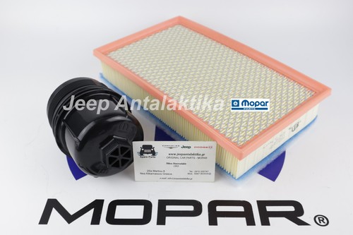 Engine Oil & Air Filter Jeep Wrangler JL 20-23 3.0L Diesel 68293164AC New Mopar - Picture 4 of 6