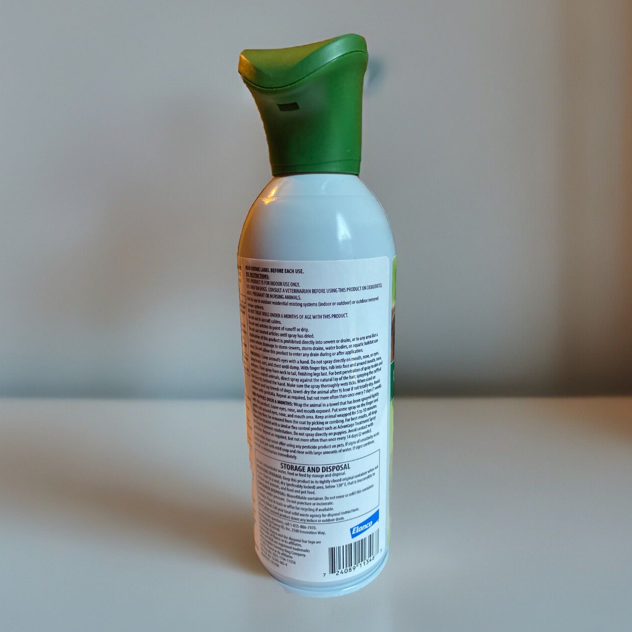 Advantage Flea Treatment Spray for Dogs 8 oz Kills Fleas, Ticks