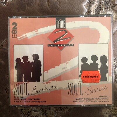 Soul Brothers & Soul Sisters - 2 CDs - Take 2 Double CD - Tracks Recorder Live