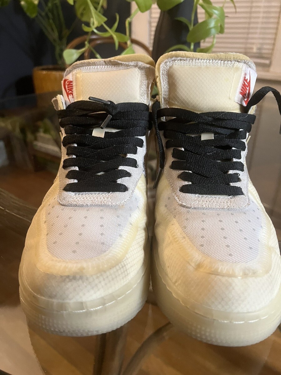 Size Nike Air Force Low x OFF-WHITE The Ten 2017