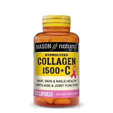Mason Natural Collagen 1500 mg. Hair Nails & Skin, joint function, 120 Caps