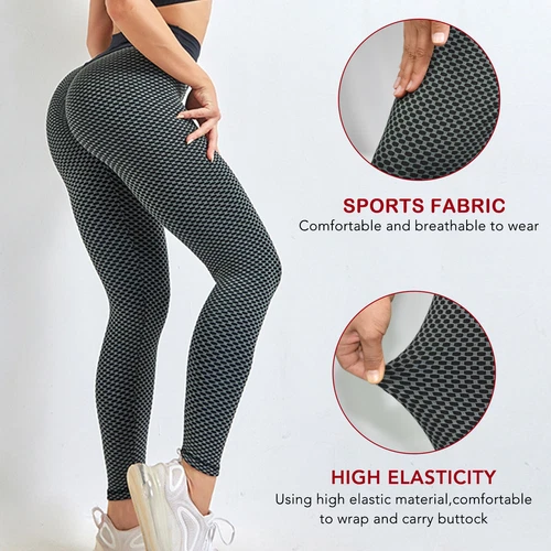 TIK Tok Leggings Women Butt Lifting Workout Tights Plus Size Sports High Waist Y