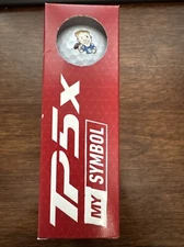 NEW! TaylorMade TP5X #16 Jared Goff Detroit Lions 1 Sleeve Logo Golf 3 Balls NFL