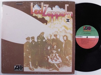 LED ZEPPELIN II 1970s Vinyl LP US Pressing Complete W/Original Sleeve