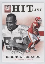 2012 Elite Hit List Gold 79/149 Derrick Johnson #17 1q9
