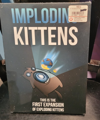 Board Games: Imploding Kittens. Brand new never opened