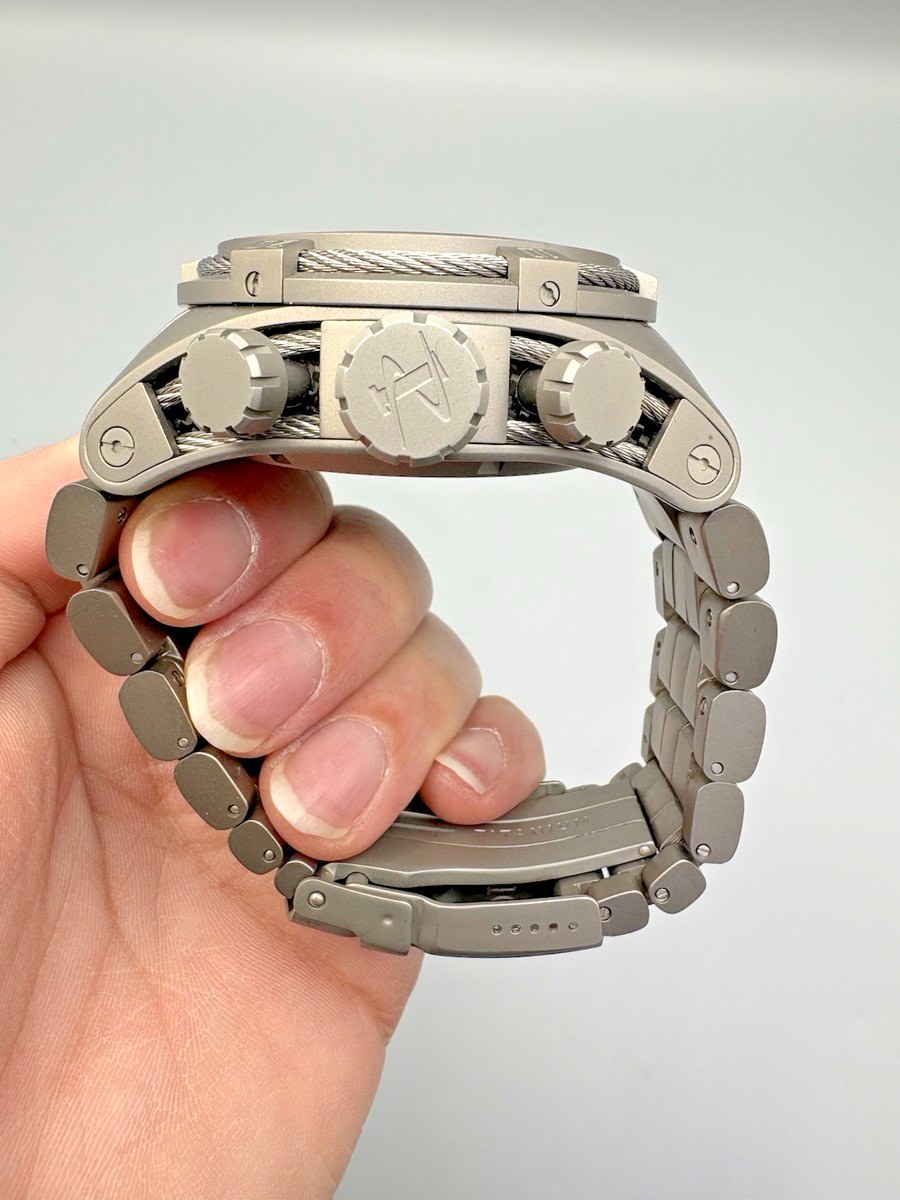 Invicta Men's 52mm Reserve Bolt Zeus Swiss Made Meteorite Titanium