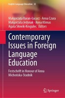 Contemporary Issues In Foreign Language Education Ma¿Gorzata Baran-¿Ucarz