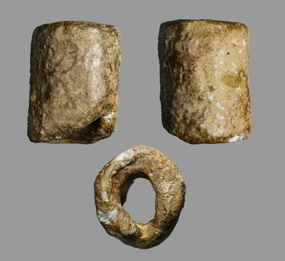 Ancient Judaean / Phoenician Two-Shekel Lead Barrel Weight, Circa 1st Century BC
