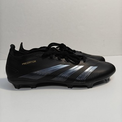 Adidas Size 12 Men Predator 24 League FG Core Black Carbon  display picture 1