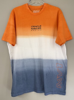 Castore Oracle Red Bull Ombré Shirt XL Max Verstappen MV1 Formula Racing F1