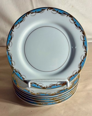 6 Mikasa Elgin 6 1/2'' Bread Plates