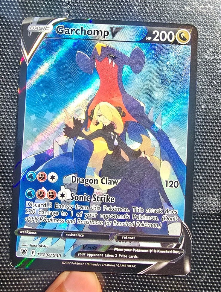 Garchomp V TG23/TG30 Brilliant Stars TG Holo Ultra Rare 200HP