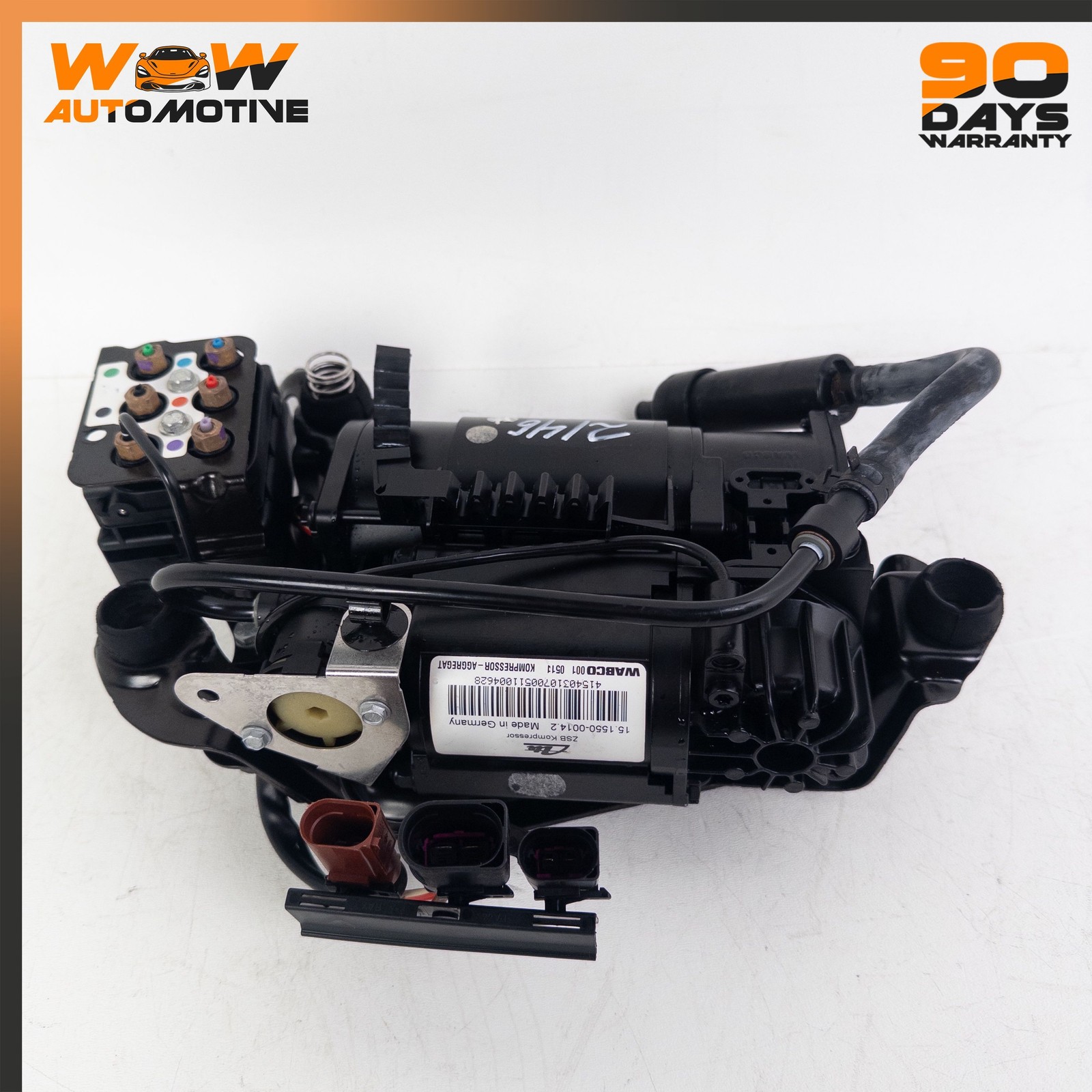 04-13 BENTLEY CONTINENTAL GT FLYING SPUR AIR SUSPENSION COMPRESSOR PUMP OEM