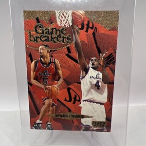 1997-98 Fleer Game Breakers Juwan Howard & Chris Webber #12