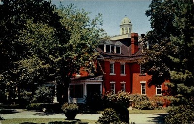 Brodbeck Hall Hood College Frederick Maryland vintage postcard s573
