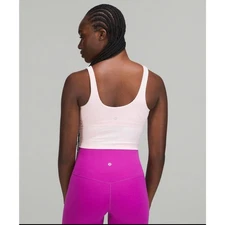 Lululemon Align Waist-Length Tank Top Size 0 Strawberry Milkshake