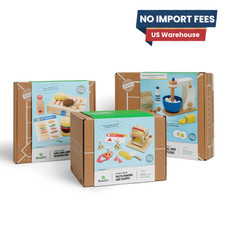 3 Pack Pretend Play Early Math Bundle Cooking Baking Fractions STEM Activity Toy