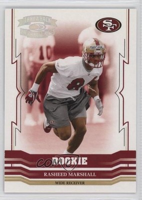 2005 Donruss Throwback Threads /99 Rasheed Marshall #182 Rookie RC 1k9