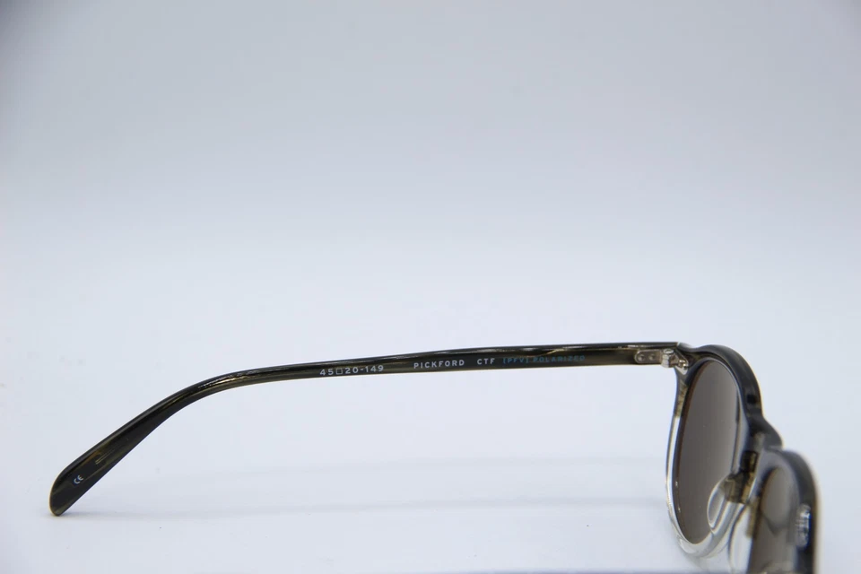 SAL NUEVA. GAFAS DE SOL PICKFORD CTF CAQUI CUERNO FADE MARCOS AUTÉNTICOS 45-20 Foto 3 de 4