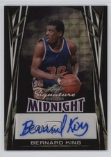 2025 Leaf Signature Series Gold Super Prismatic 1/1 Bernard King Auto HOF 0f55