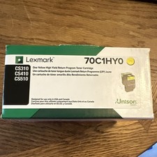 Lexmark 70C1HY0 Yellow High Yield Return Prog...