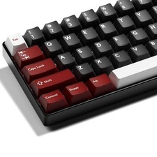 XVX Double Shot PBT Keycaps Set 216 Keys, Cherry Profile Custom Keyboard Keycaps
