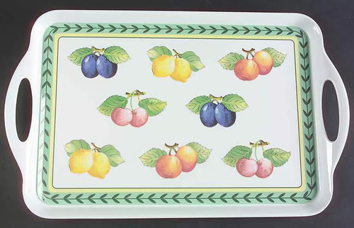 NEW Villeroy & Boch French Garden MELAMINE SERVING TRAY 19" Fleurence NWT