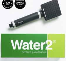 Water2 Filtered Showerhead with Adjustable Filter High Pressure Shower System