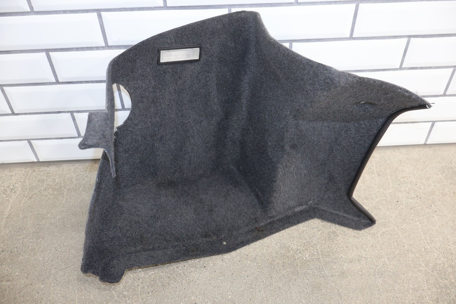 99-03 Aston Martin DB7 Vantage V12 Rear Interior Trunk Carpet Cleanout (Gray)