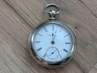 New ListingELGIN 138 YEAR OLD 18S GR. 73 7J WINDS/SETS & RUNS w/NICE DIAL CASE & CRYSTAL