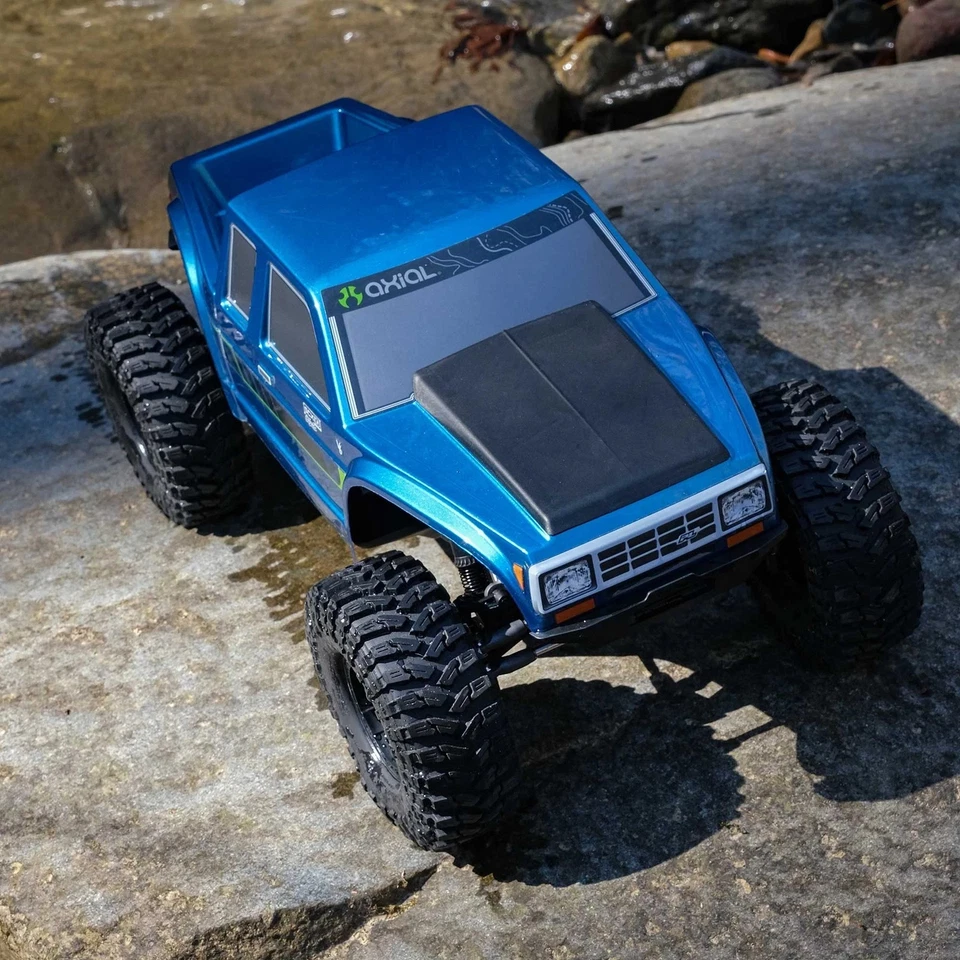 Axial 1/10 SCX10 III Coyote 4X4 RTR Brushed Rock Crawler Blue AXI-2036T2 - Image 4 of 4