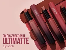 BUY 3 GET 1 FREE (Add 4) Maybelline Color Sensational Ultimatte Matte Lipstick