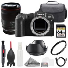 Canon EOS RP  RF 50mm f/1.4 L VCM Lens 64GB UV Filter- Basic Kit