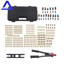 16 Inches Rivet Nut Tool Set With 15 Mandrels & 300Pcs Rivet Nuts Assortment Kit