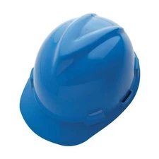 Msa Safety 10150221 V-Gard Green Slotted Cap, Fast-Trac Iii Suspension, Type I,
