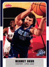 2007-08 Fleer #177 Mehmet Okur BK2