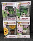 Funko Pop! Plants Flora Cactus Monstera Sunflower Tulip Set Of 4