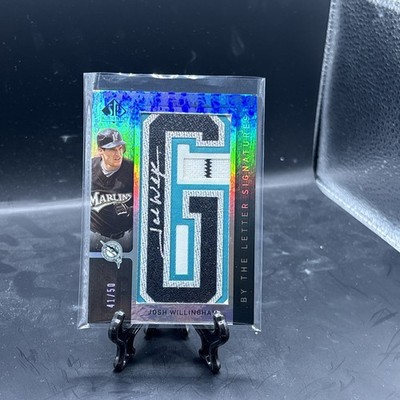2007 Sp Authentic Josh Willingham Letter  G  Patch Auto Autograph #41/50