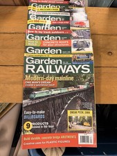 Garden Railways Magazine Lot - 6 Issues (2006-2007) - Layout Construction Focus