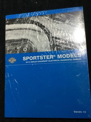 2012 Harley Davidson XL Sportster Electrical Diagnostic OEM Manual 99495-12 NEW