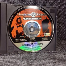 Capcom Dungeons & Dragons Collection Sega Saturn Game Used