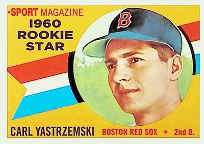 2016 TOPPS BERGER'S BEST #BB2-1960 CARL YASTRZEMSKI NM-MT