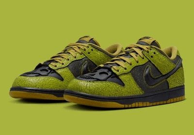 Nike Dunk Low Retro QS Men's Size 12 Bright Cactus/Black HV6103 300 Fast Ship