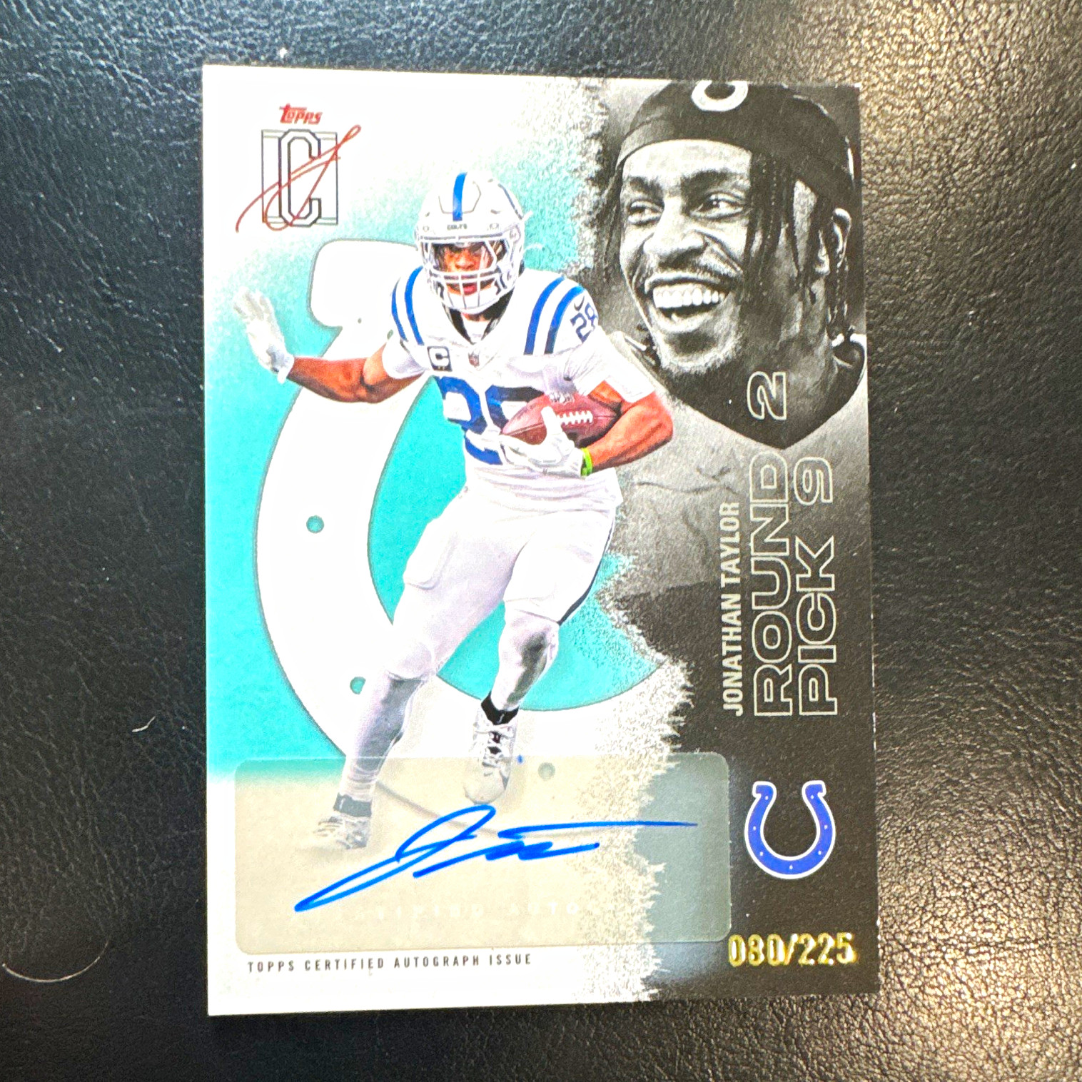 Topps 2025 Signature Class Jonathan Taylor Colts Rookie Auto #25 /225