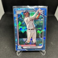 2024 Bowman Draft Sapphire Jose Perdomo Chrome #BDC-200 Braves