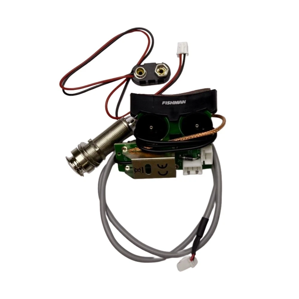Pastilla Y Preamp Kueohse Prefix Plus-T Para Guitarra Acústica - Con Ecualizador Y Sintonizador
