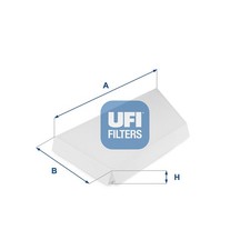 Innenraumfilter UFI 53.044.00 Partikelfilter für CC SW 2D 2E 2A PEUGEOT 206 Van