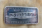 1 TROY OZ .999 FS SILVER ART BAR WRIGHT BROS PLANE WONDERS OF AMERICA HAM MINT