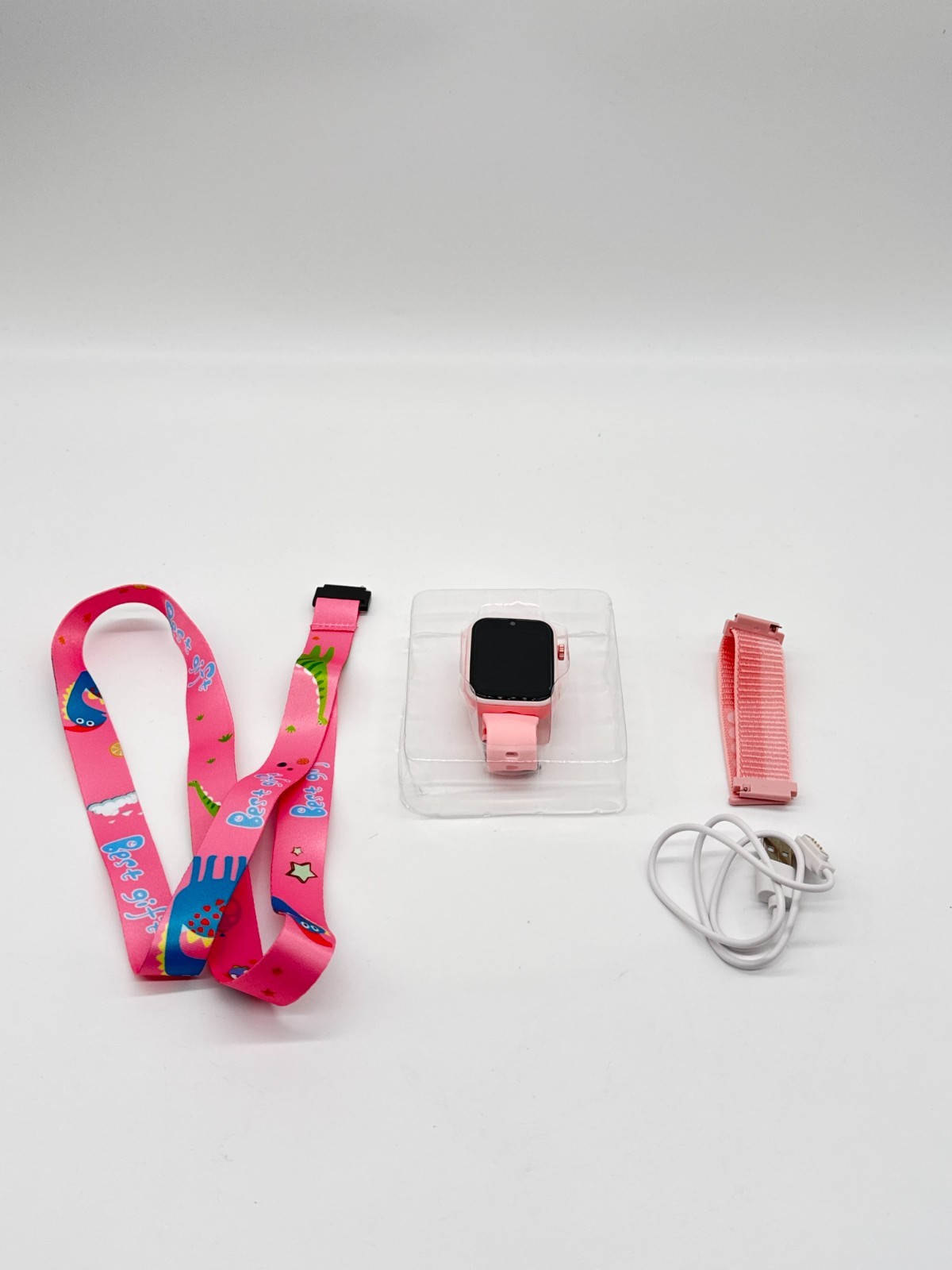 Smartwatch OKYUK T45 4G Bambini | Chiamata GPS SOS WiFi Touch Screen | Rosa | Come Nuovo foto 3